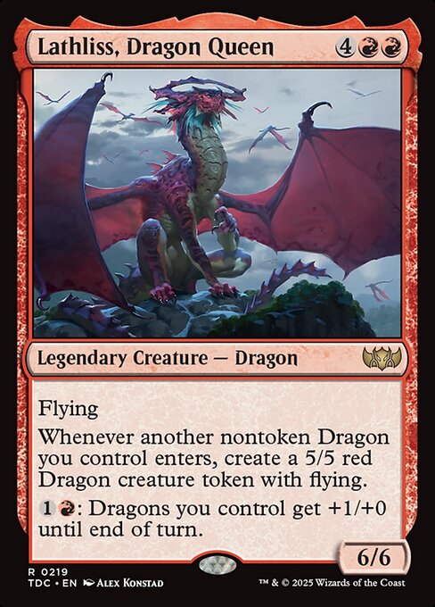 Lathliss, Dragon Queen (Tarkir: Dragonstorm Commander)