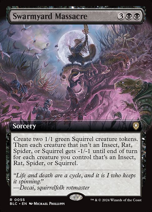 Swarmyard Massacre (Bloomburrow Commander)