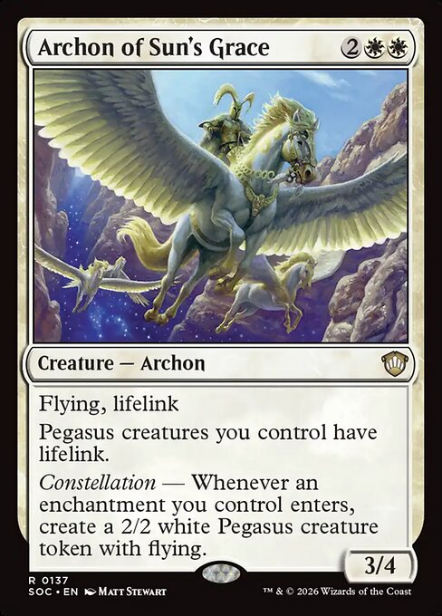 Archon of Sun's Grace (Secrets of Strixhaven Commander)