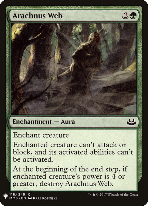 Arachnus Web (The List)