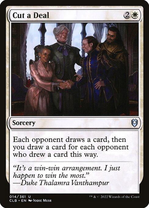 Cut a Deal (Commander Legends: Battle for Baldur's Gate)