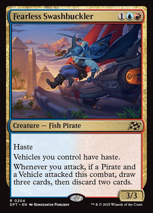 Fearless Swashbuckler (Aetherdrift)