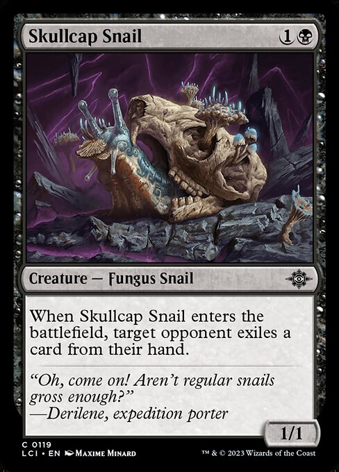 Skullcap Snail (The Lost Caverns of Ixalan)