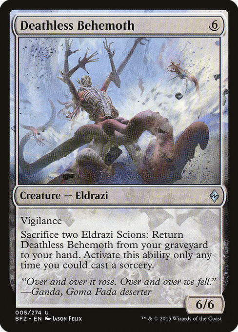 Deathless Behemoth (Battle for Zendikar)