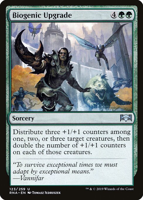 Biogenic Upgrade (Ravnica Allegiance)
