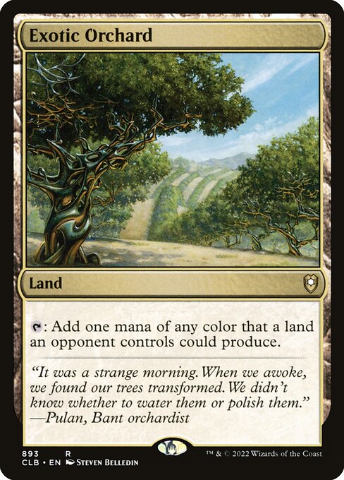 Exotic Orchard (Commander Legends: Battle for Baldur's Gate)