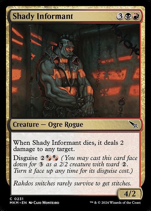 Shady Informant (Murders at Karlov Manor)