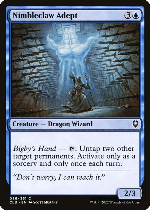 Nimbleclaw Adept (Commander Legends: Battle for Baldur's Gate)