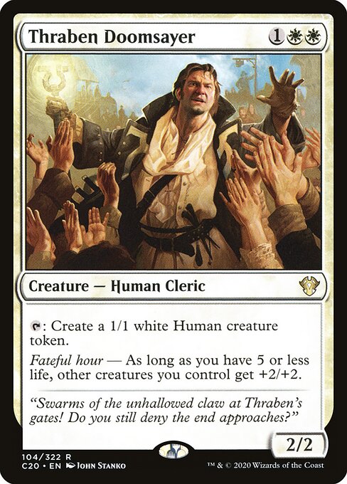 Thraben Doomsayer (Commander 2020)