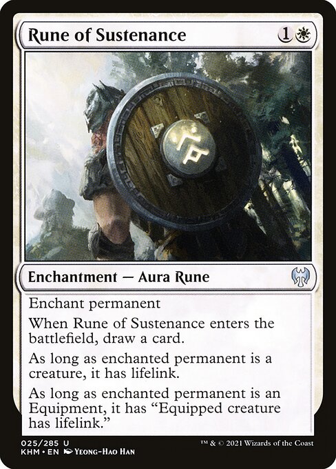 Rune of Sustenance (Kaldheim)