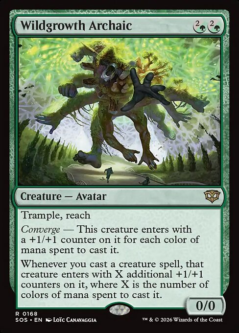 Wildgrowth Archaic (Secrets of Strixhaven)