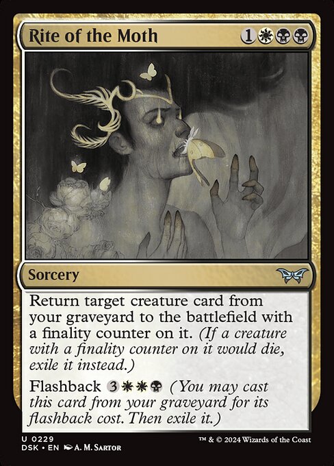 Rite of the Moth (Duskmourn: House of Horror)