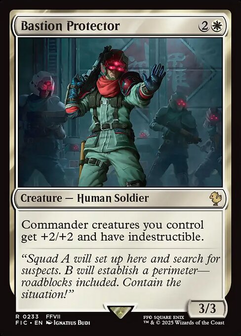 Bastion Protector (Final Fantasy Commander)