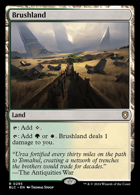 Brushland (Bloomburrow Commander)