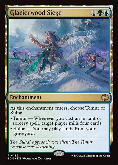 Glacierwood Siege (Tarkir: Dragonstorm)