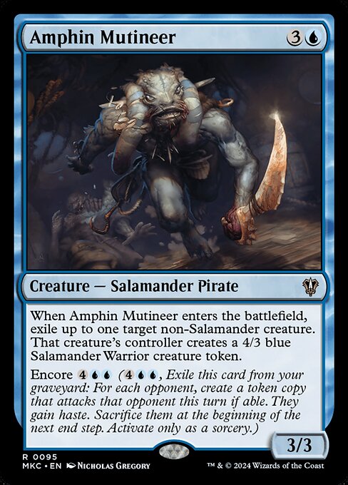 Amphin Mutineer (Murders at Karlov Manor Commander)