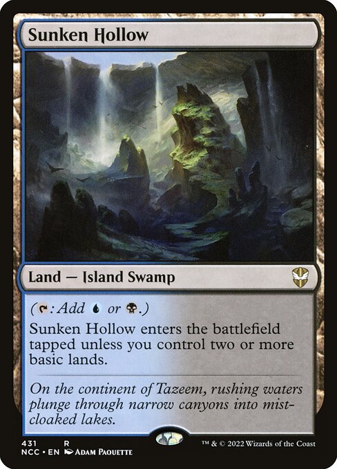 Sunken Hollow (New Capenna Commander)