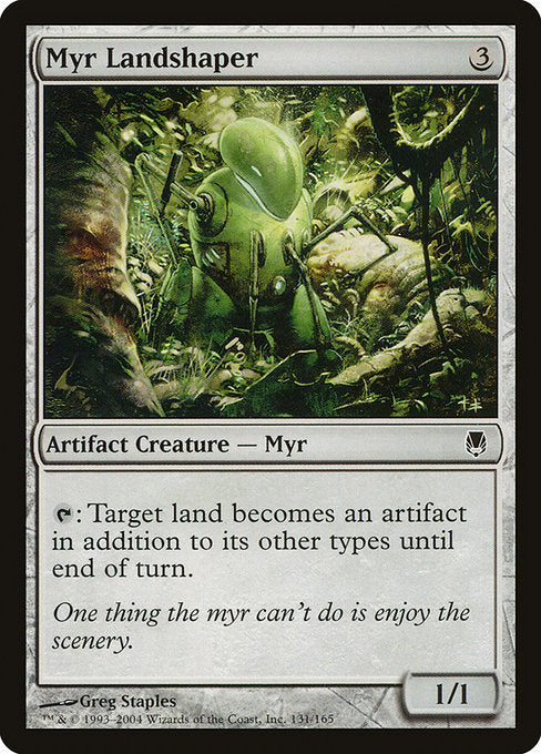 Myr Landshaper (Darksteel)