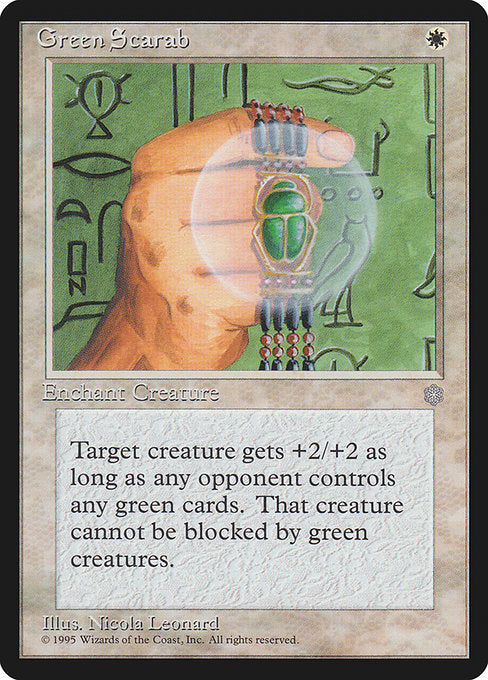 Green Scarab (Ice Age)