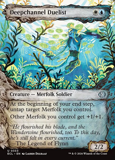 Deepchannel Duelist (Lorwyn Eclipsed)