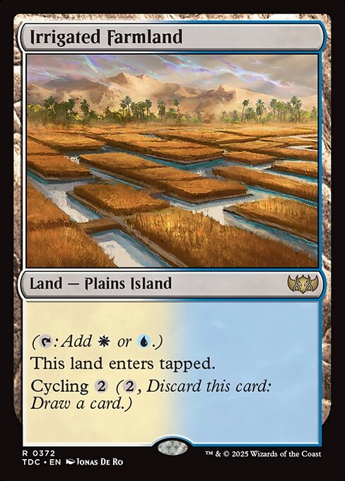 Irrigated Farmland (Tarkir: Dragonstorm Commander)
