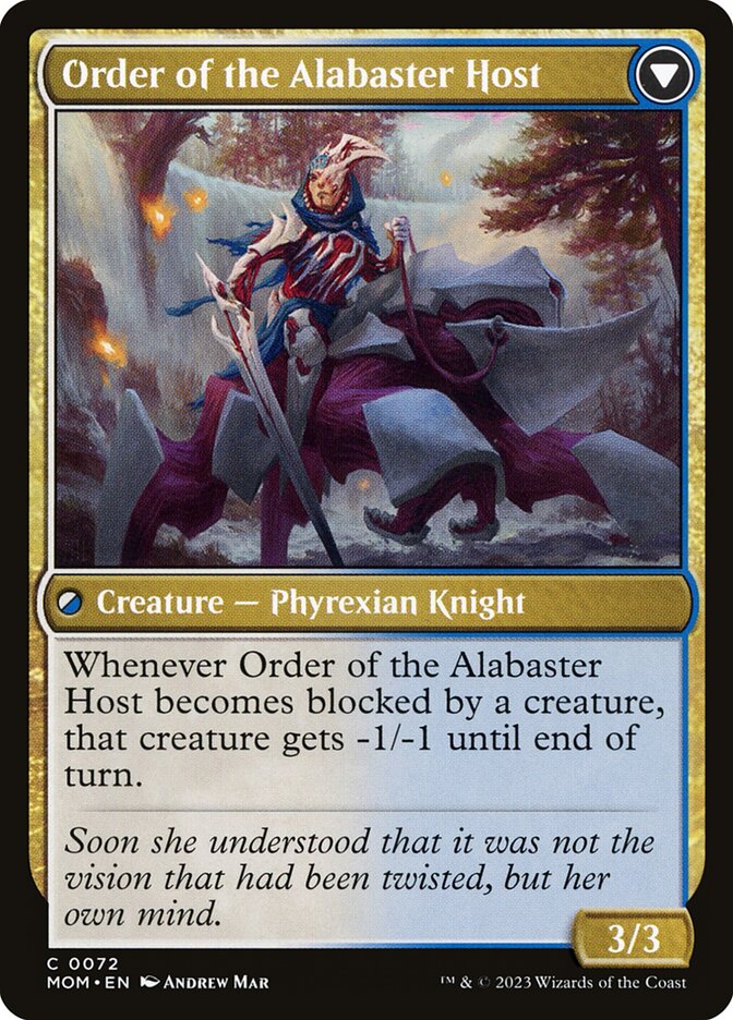 Order of the Mirror // Order of the Alabaster Host (March of the Machine)