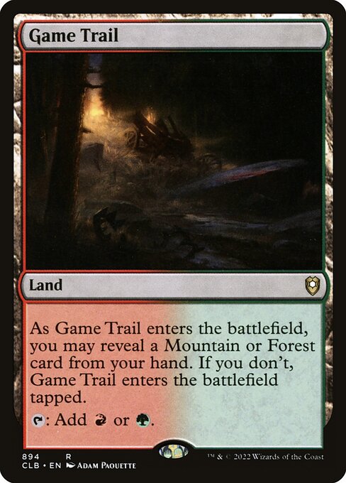 Game Trail (Commander Legends: Battle for Baldur's Gate)