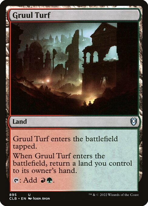 Gruul Turf (Commander Legends: Battle for Baldur's Gate)