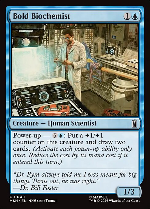 Bold Biochemist (Marvel Super Heroes)