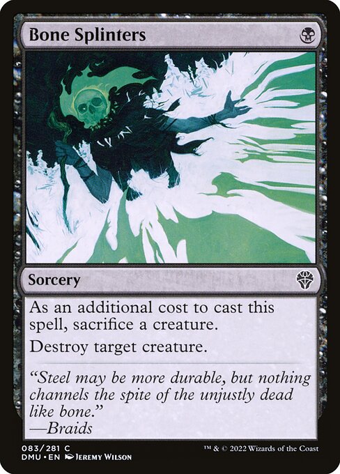 Bone Splinters (Dominaria United)