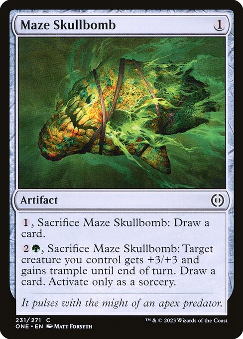 Maze Skullbomb (Phyrexia: All Will Be One)