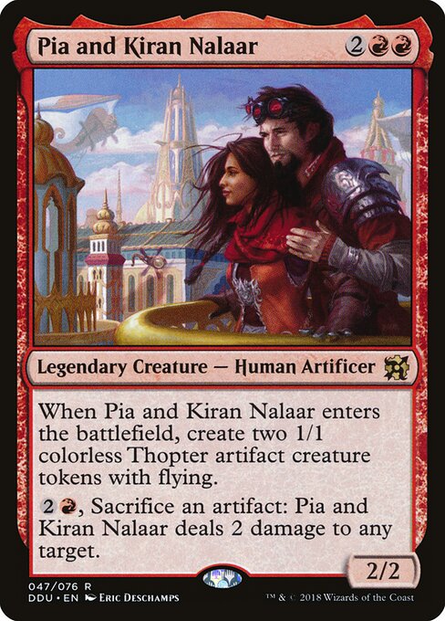 Pia and Kiran Nalaar (Duel Decks: Elves vs. Inventors)