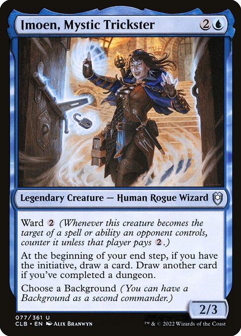 Imoen, Mystic Trickster (Commander Legends: Battle for Baldur's Gate)