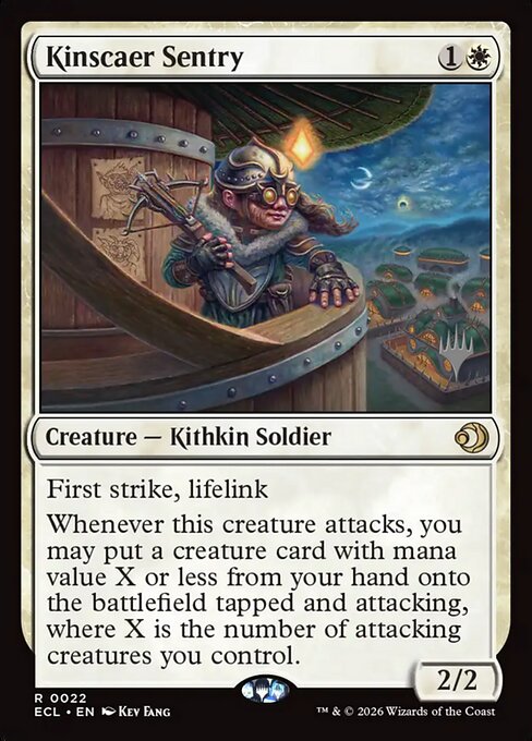 Kinscaer Sentry (Lorwyn Eclipsed Promos)