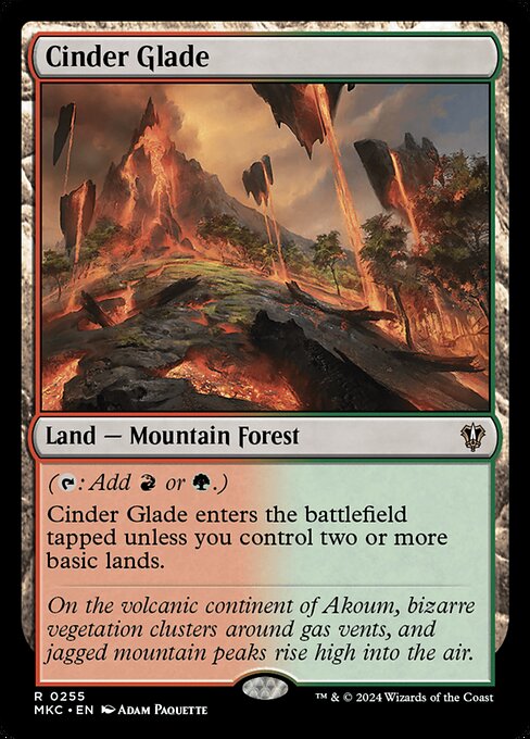Cinder Glade (Murders at Karlov Manor Commander)