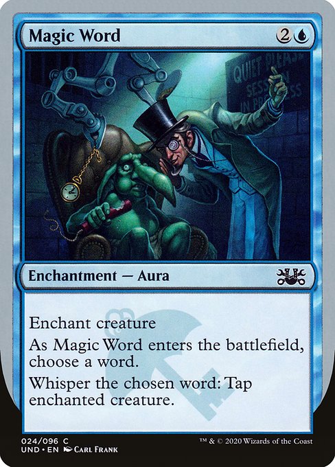 Magic Word (Unsanctioned)