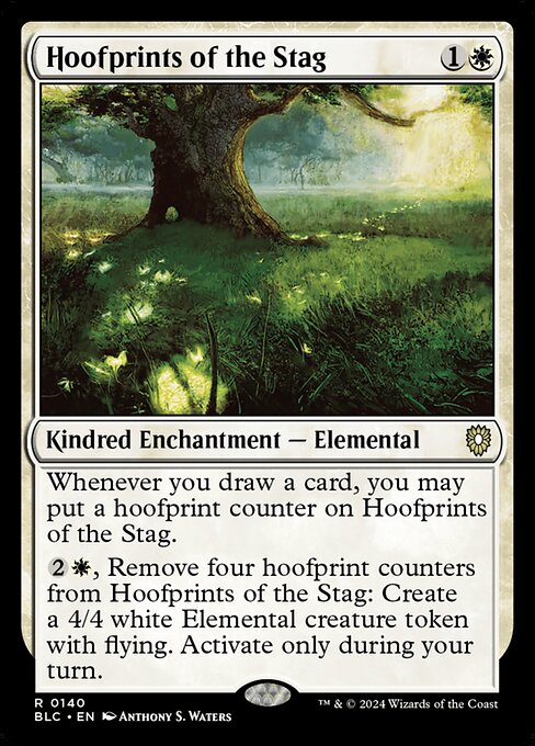 Hoofprints of the Stag (Bloomburrow Commander)