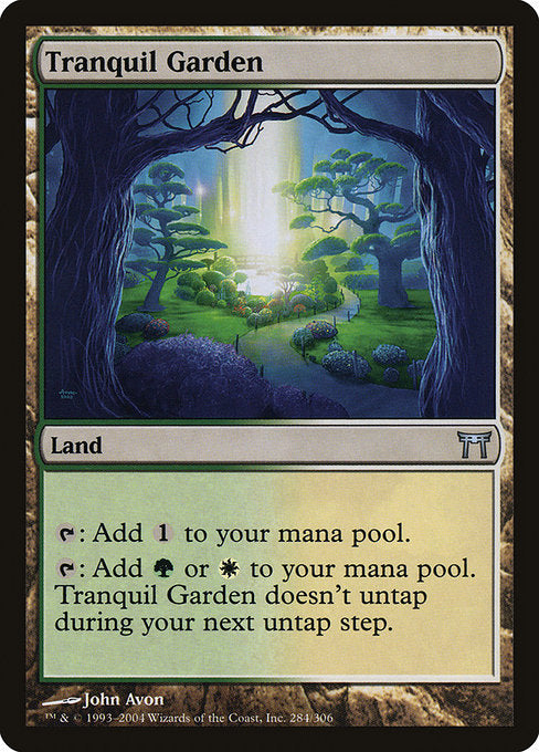 Tranquil Garden (Champions of Kamigawa)