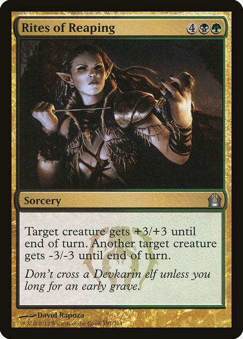 Rites of Reaping (Return to Ravnica)