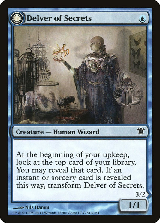 Delver of Secrets // Insectile Aberration (Innistrad)
