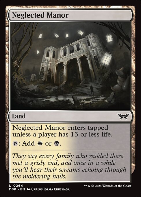 Neglected Manor (Duskmourn: House of Horror)