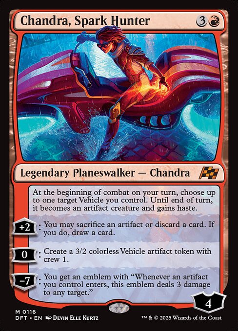 Chandra, Spark Hunter (Aetherdrift)