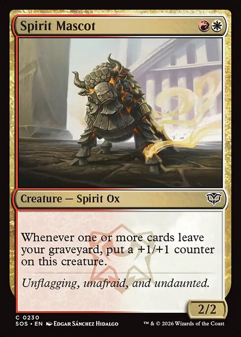 Spirit Mascot (Secrets of Strixhaven)