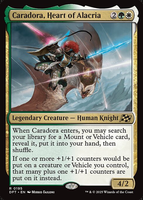 Caradora, Heart of Alacria (Aetherdrift)