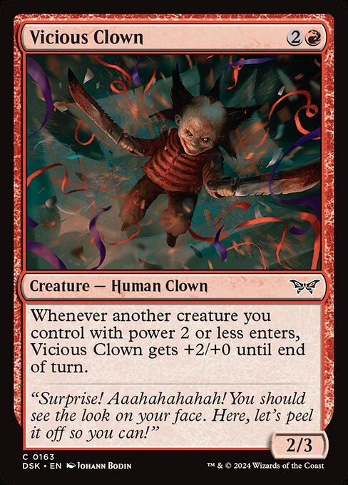 Vicious Clown (Duskmourn: House of Horror)