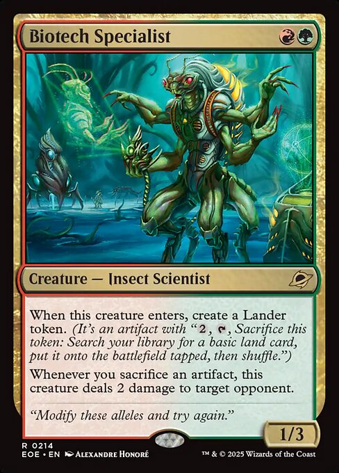 Biotech Specialist (Edge of Eternities)