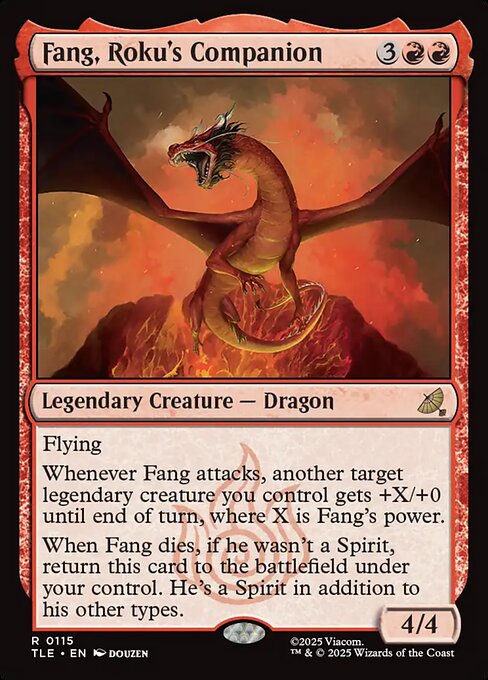 Fang, Roku's Companion (Avatar: The Last Airbender Eternal)
