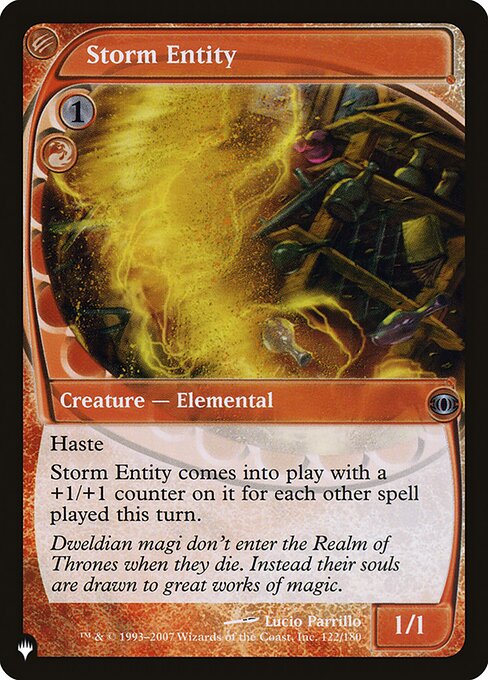 Storm Entity (The List)