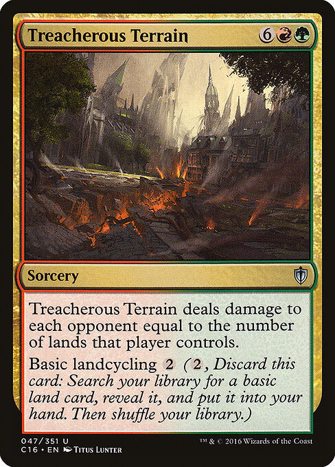 Treacherous Terrain (Commander 2016)