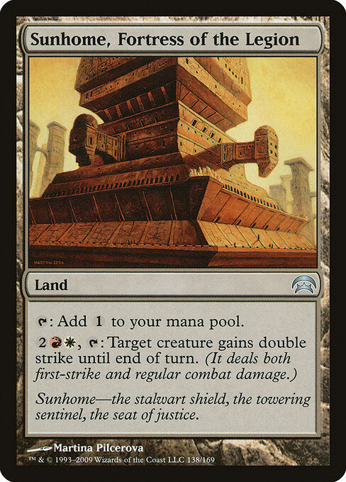 Sunhome, Fortress of the Legion (Planechase)